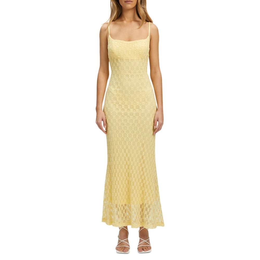 Bardot Adoni Floral Mesh Midi Slip dress - Size 10